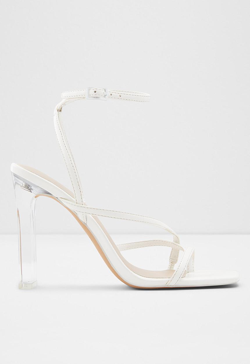 ALDO - Hainiel ankle strap heel - white