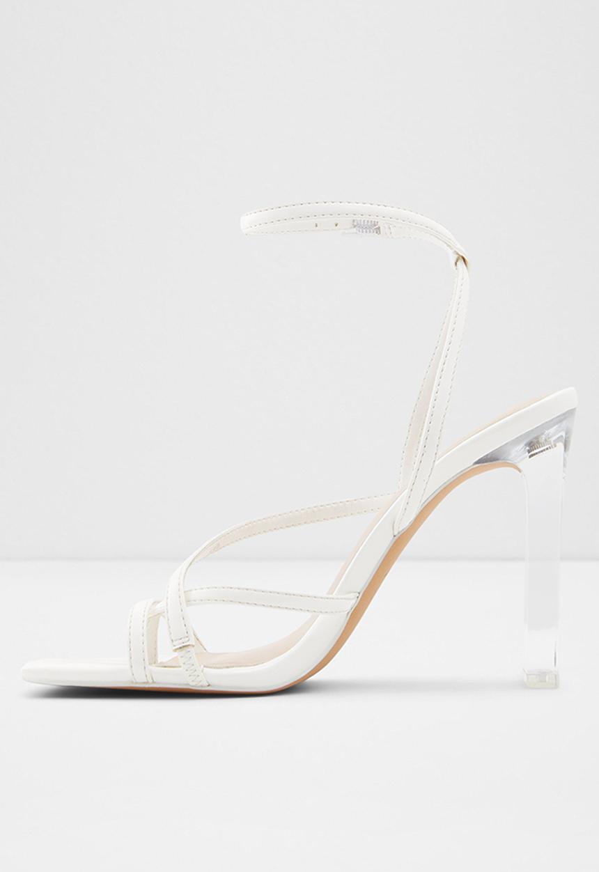 ALDO - Hainiel ankle strap heel - white