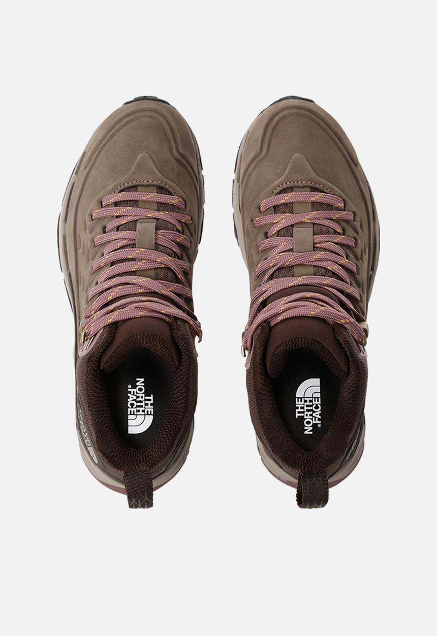 The North Face - W vectiv exploris mid futurelight lthr - bipartisan brown/coffee brown (md0)