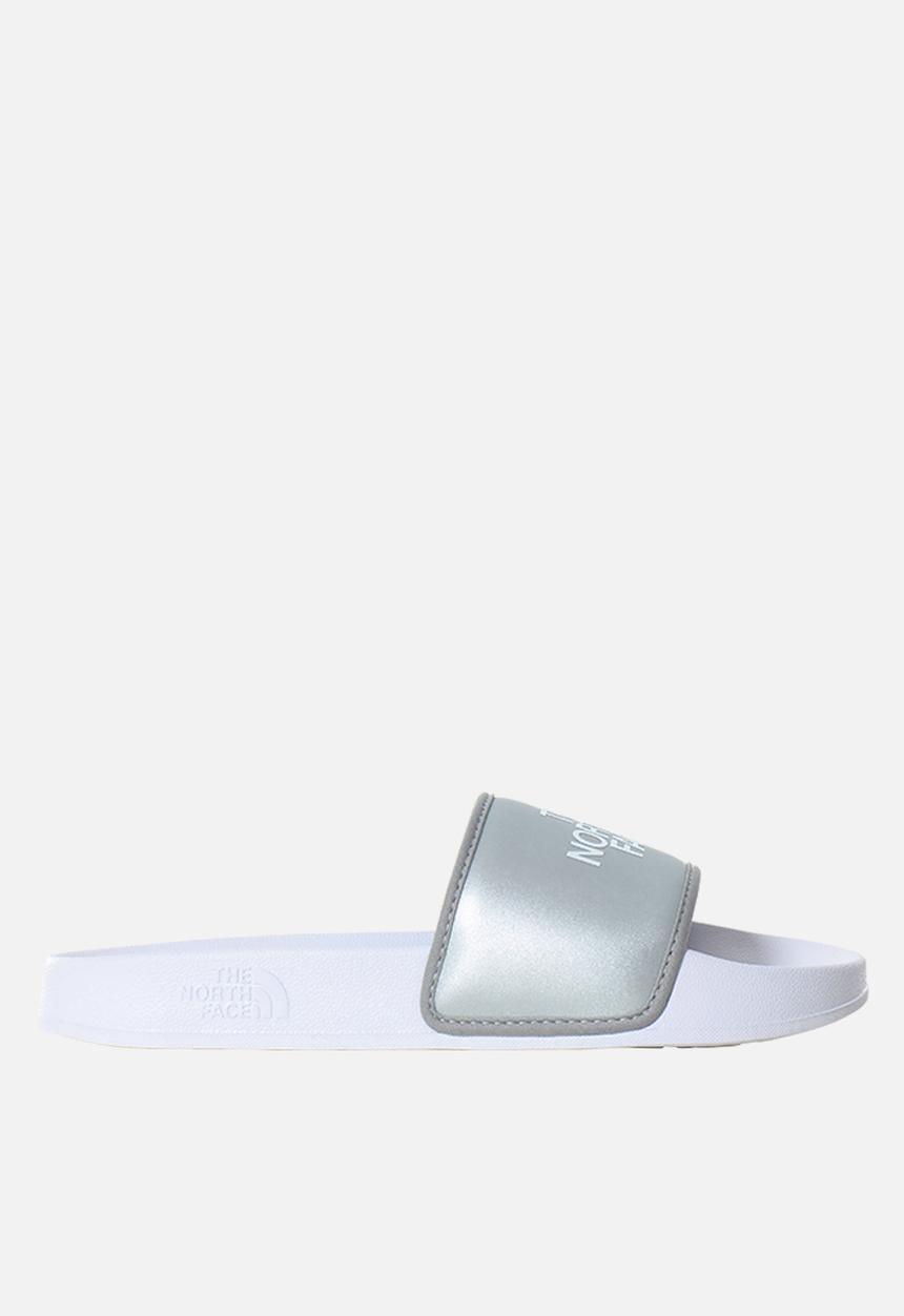 The North Face - W base camp slide iii metallic - metallic silver/tnf white