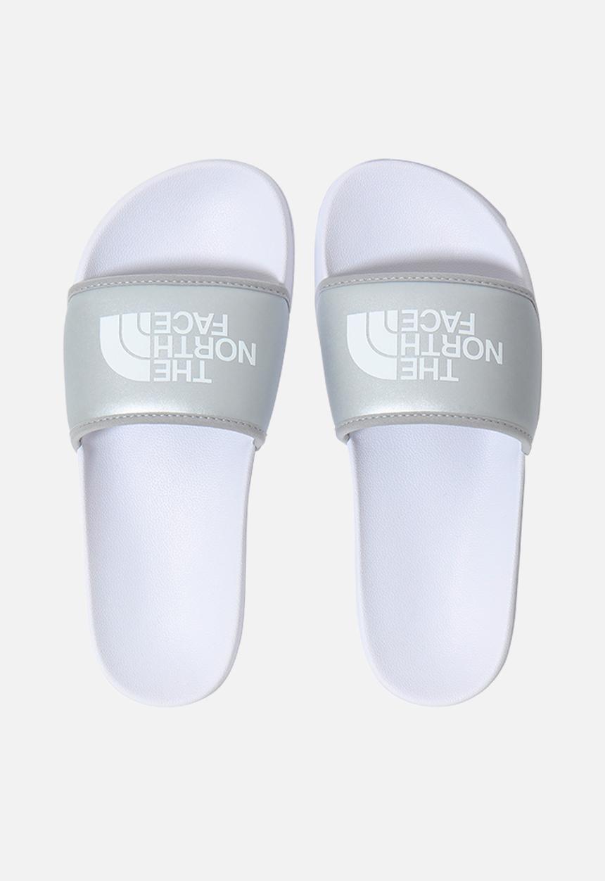 The North Face - W base camp slide iii metallic - metallic silver/tnf white