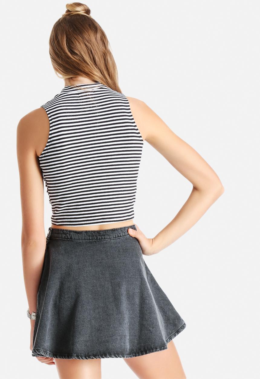 Stussy - Wharfie Sleeveless Crop Polo