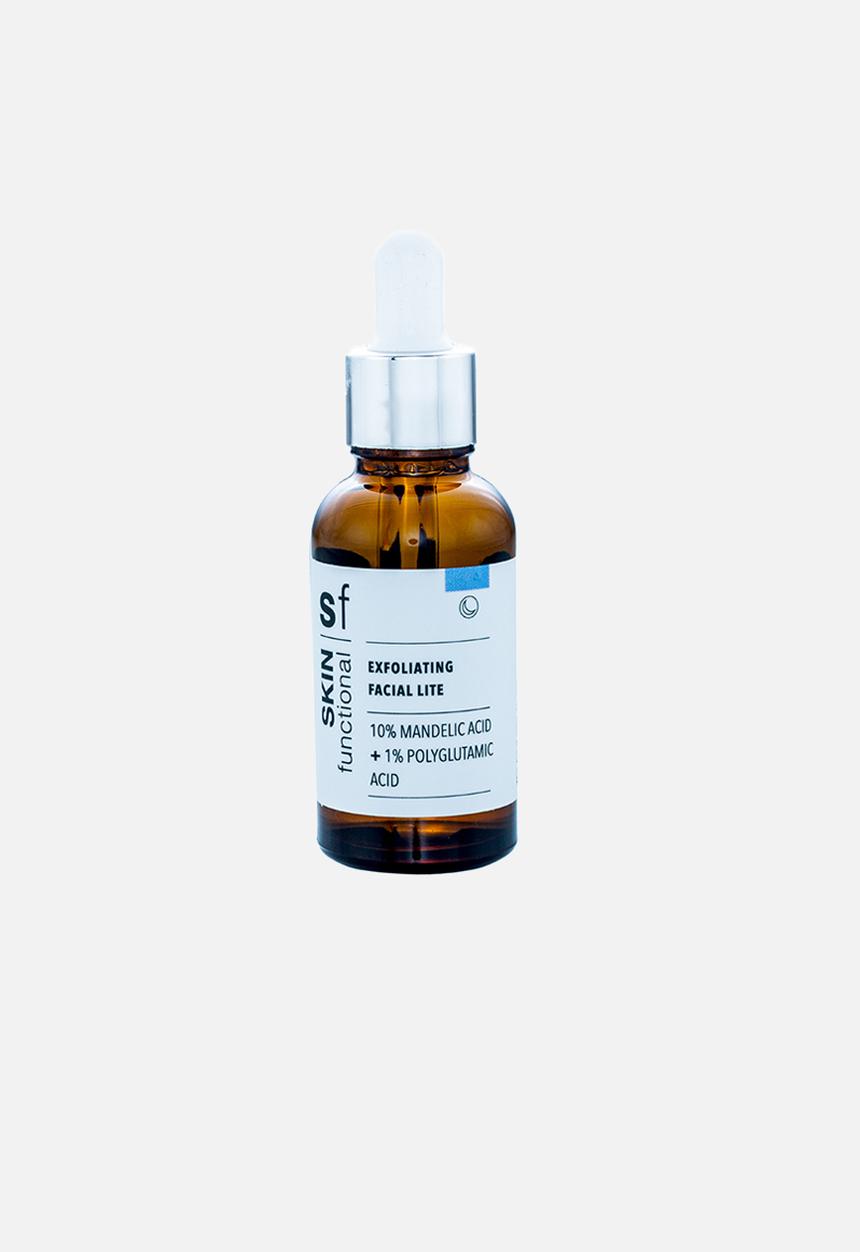 SKIN functional - 10% Mandelic Acid + 1% Polyglutamic Acid - Exfoliating Facial Lite
