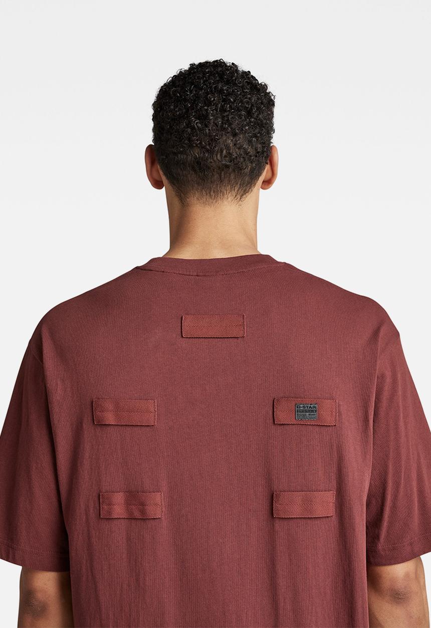 G-STAR - Back tape short sleeve T-shirt - paccio