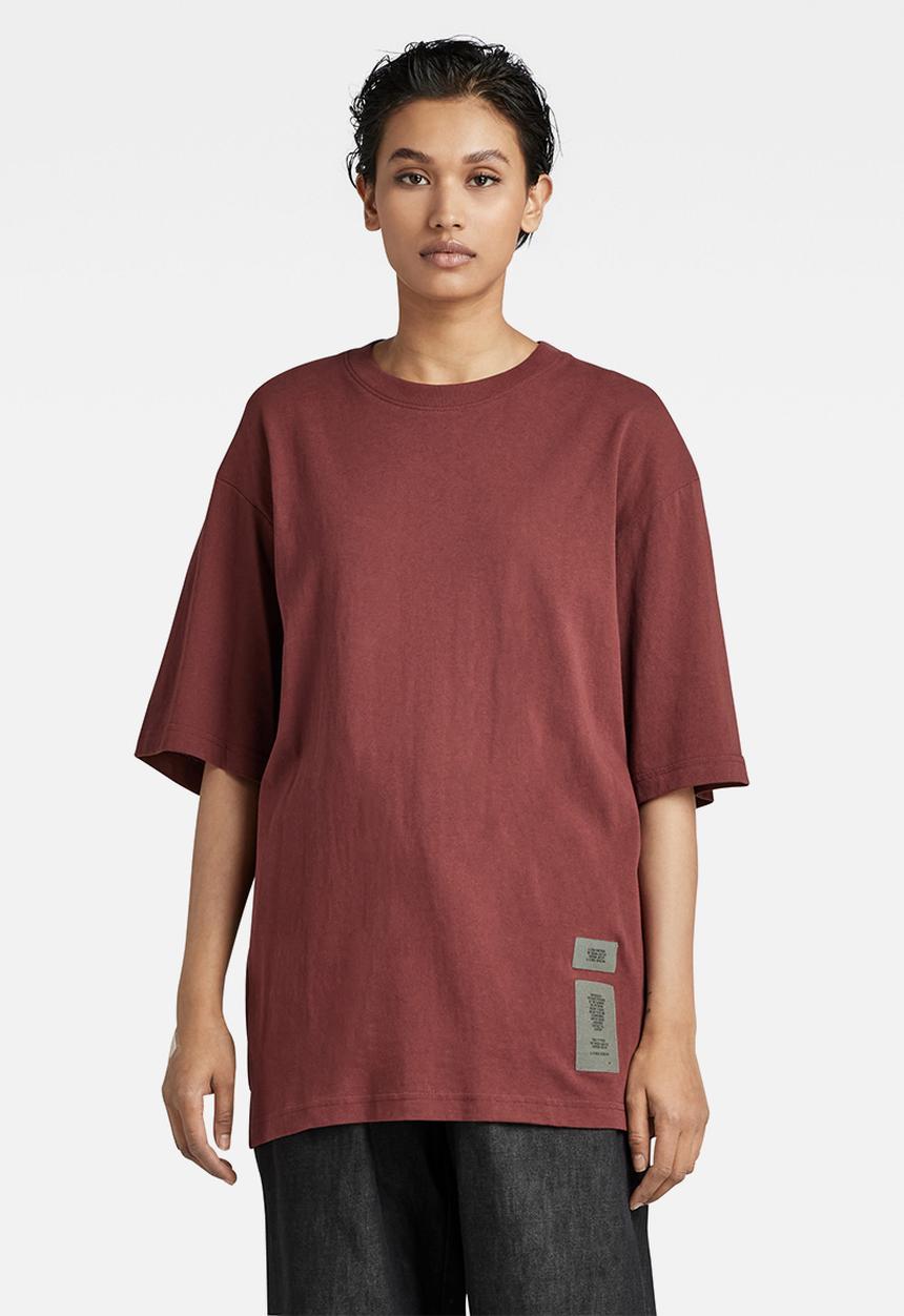 G-STAR - Back tape short sleeve T-shirt - paccio