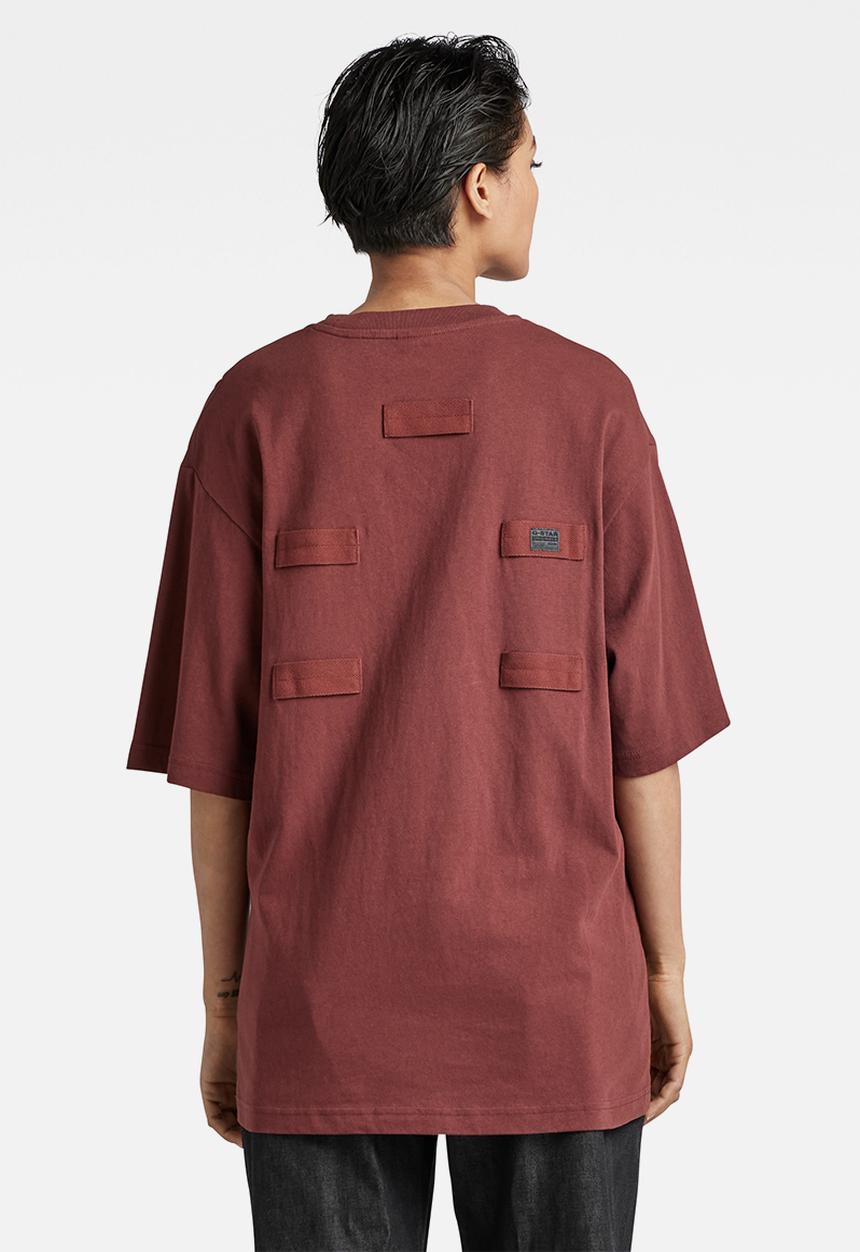 G-STAR - Back tape short sleeve T-shirt - paccio
