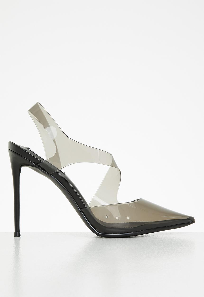 Steve Madden - Vienne barely there stiletto heel - black