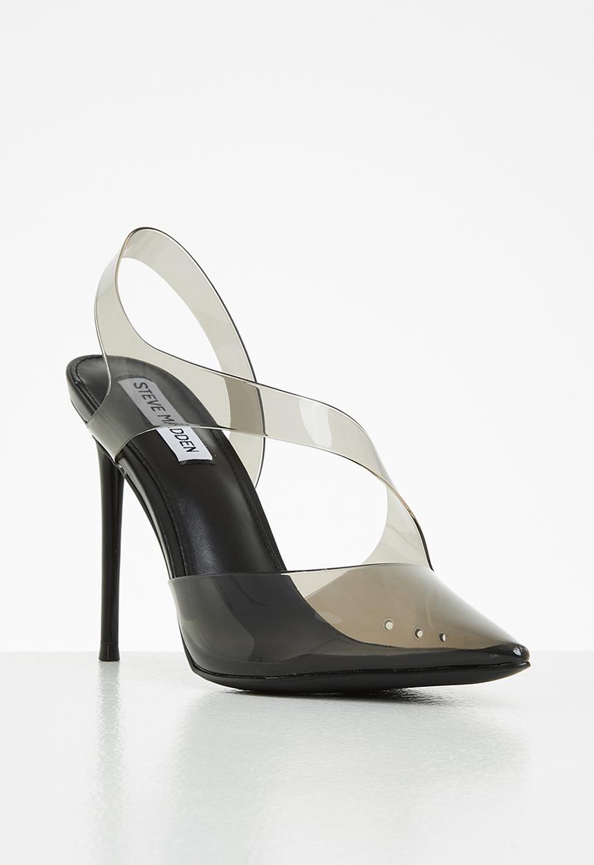 Steve Madden - Vienne barely there stiletto heel - black