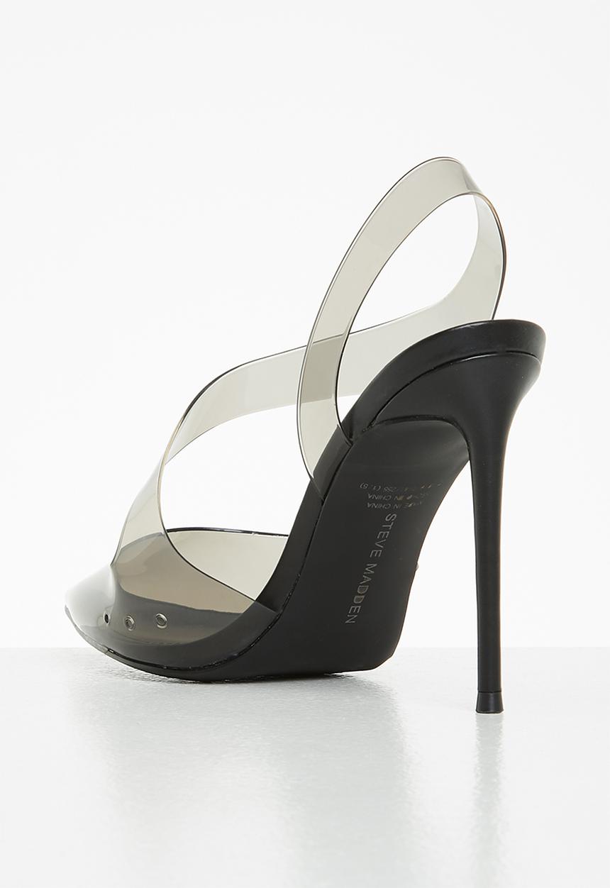 Steve Madden - Vienne barely there stiletto heel - black