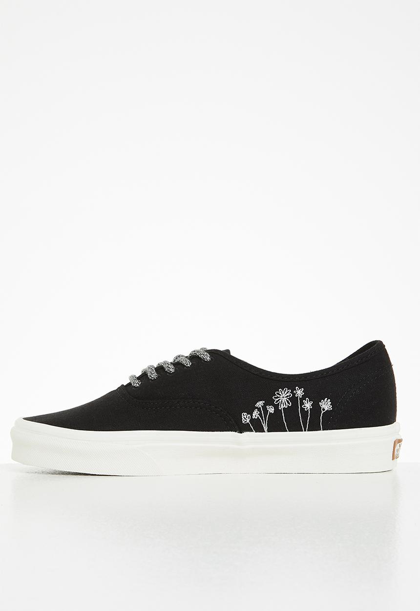 Vans - Authentic - eco theory embroidered flowers