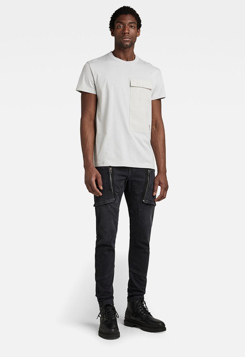 G-STAR - Pocket r T-shirt - cool grey