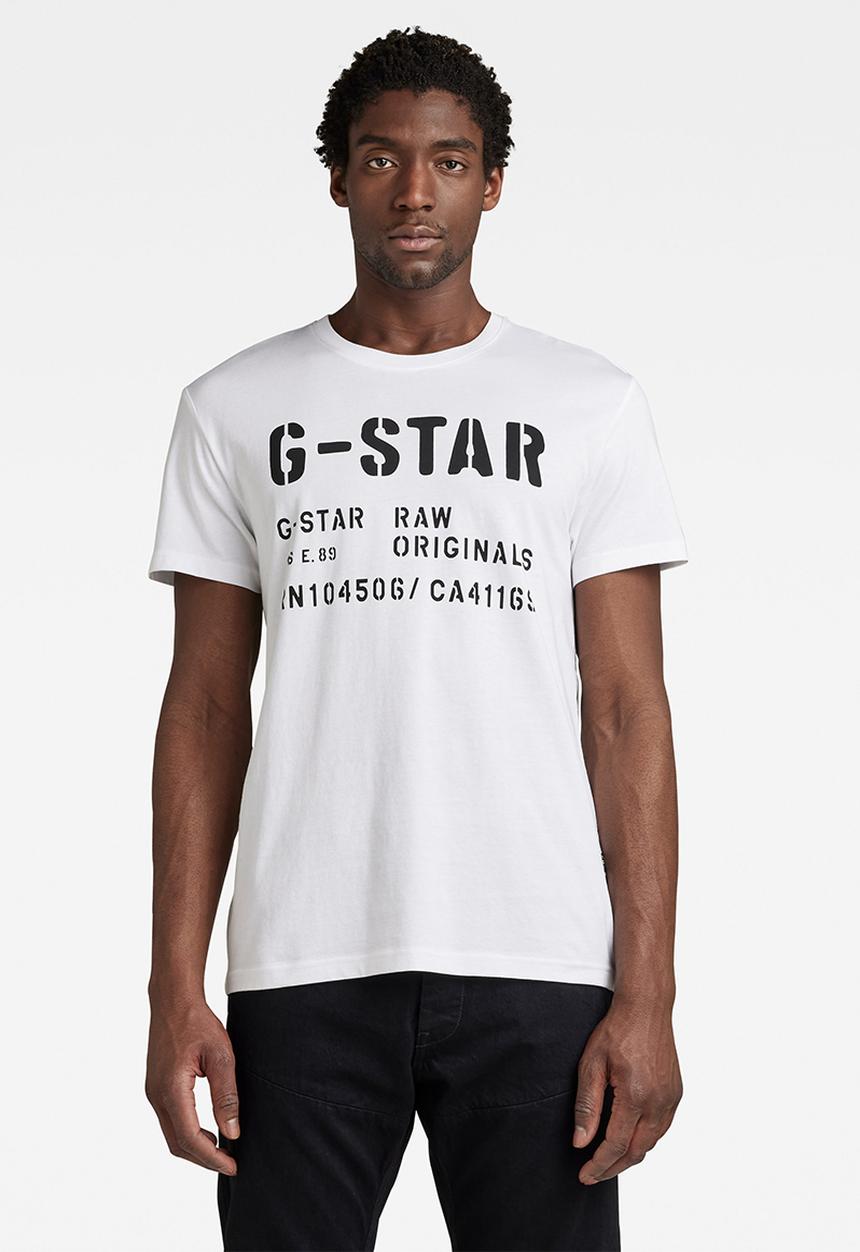 G-STAR - Originals raw 2 pack r T-shirt - dk black & white