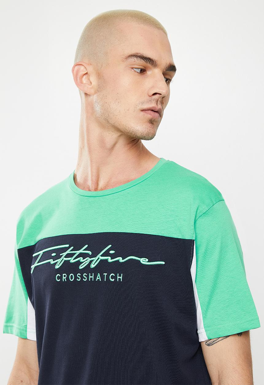 Crosshatch - Kneebury ch crew neck - navy