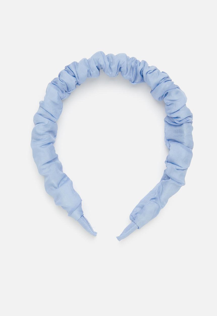 Rebel Republic - Ruffled alice band - blue
