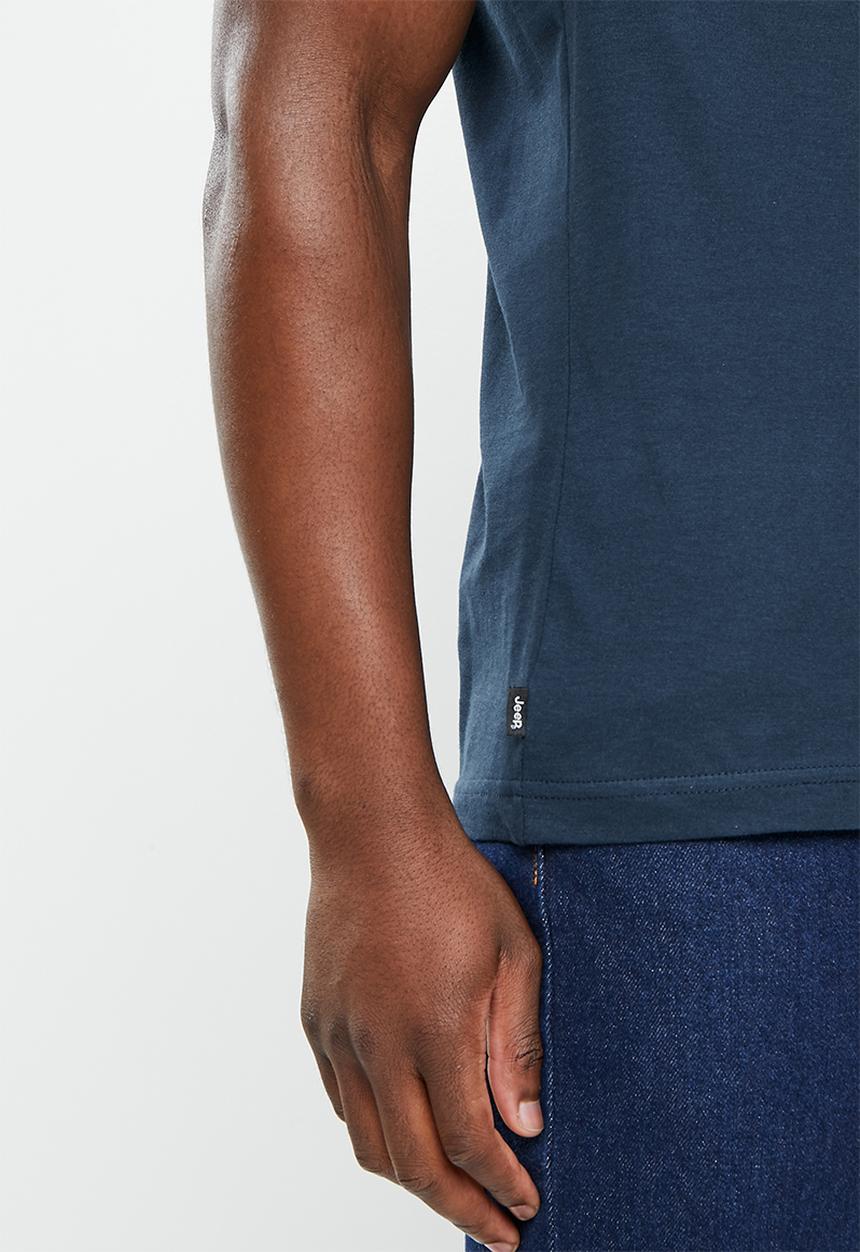 JEEP - Iconic logo tee - navy