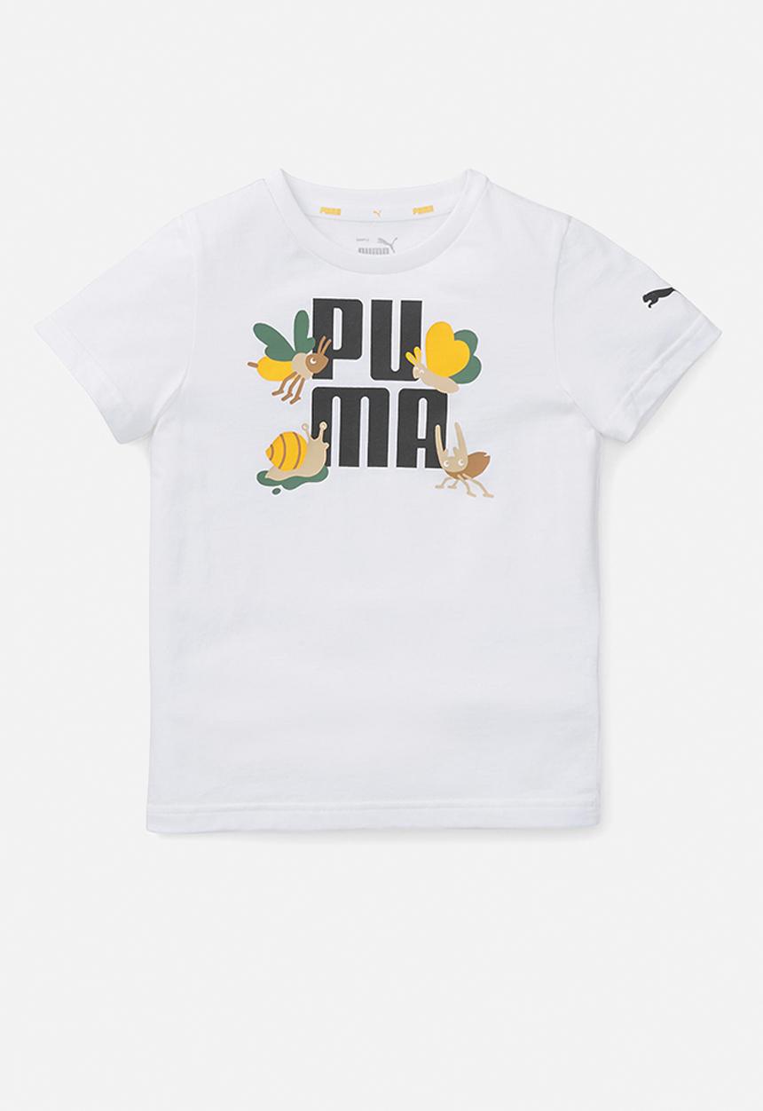 PUMA - Small world tee - puma white