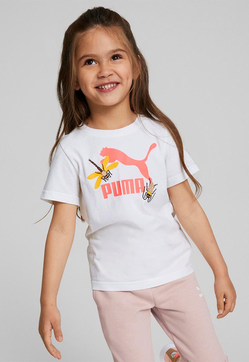 PUMA - Small world prime tee - puma white