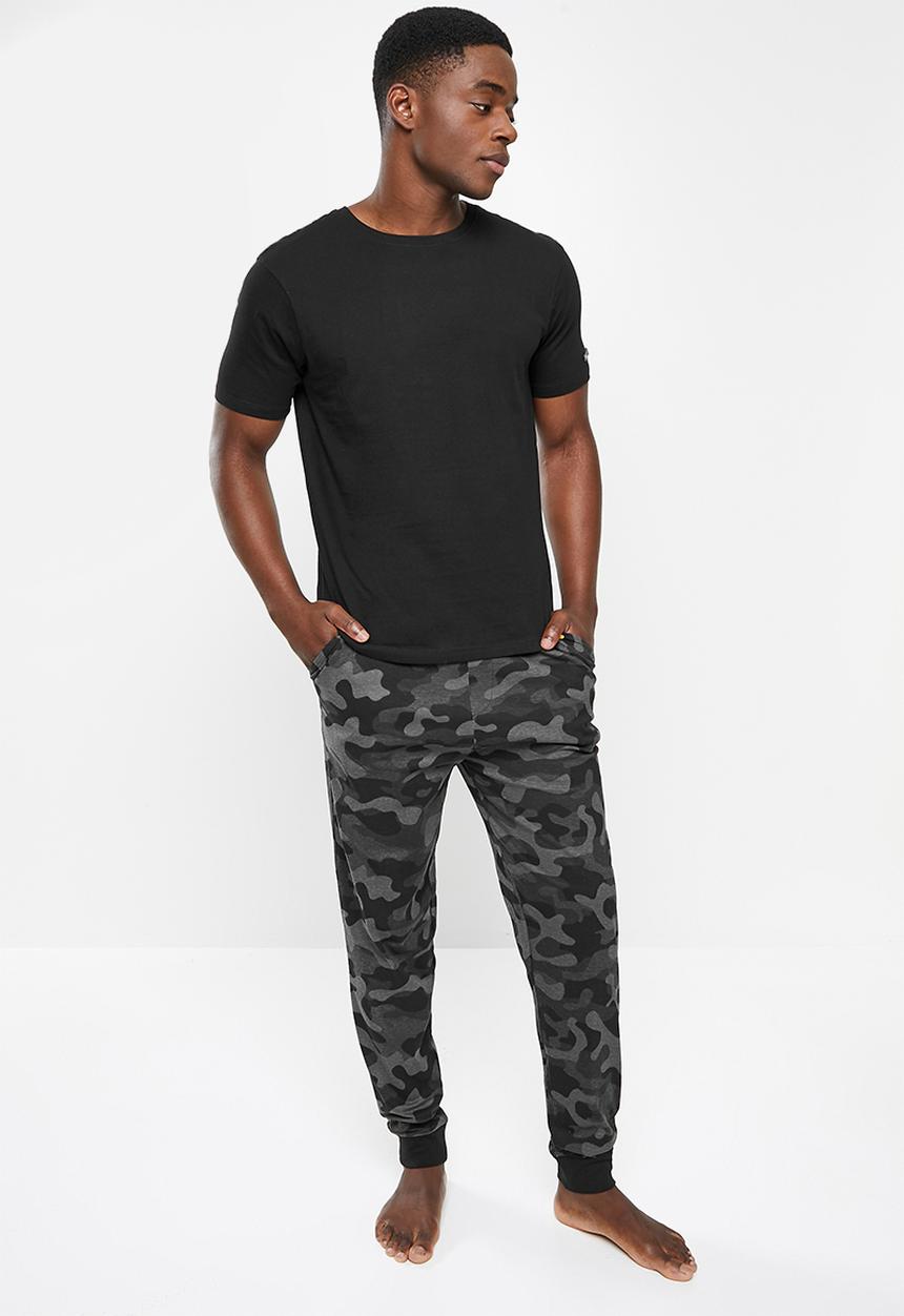 Crosshatch - Combo craft black camo trs set box - black camo
