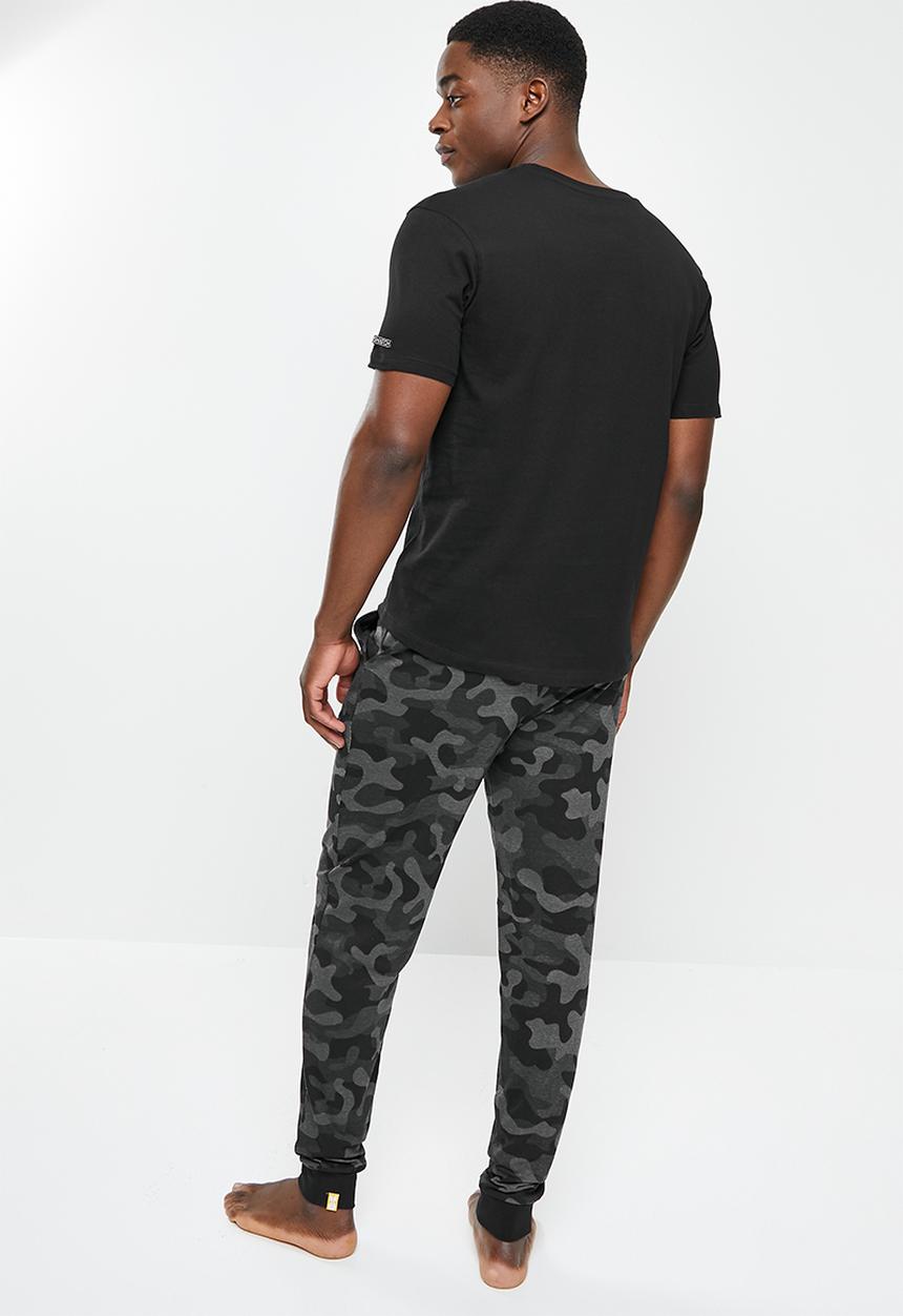 Crosshatch - Combo craft black camo trs set box - black camo