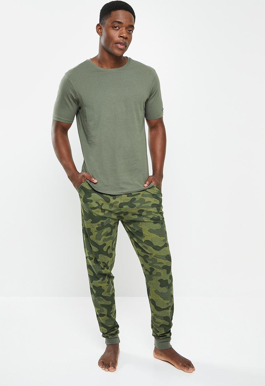 Crosshatch - Combo craft green camo trs set box - green camo
