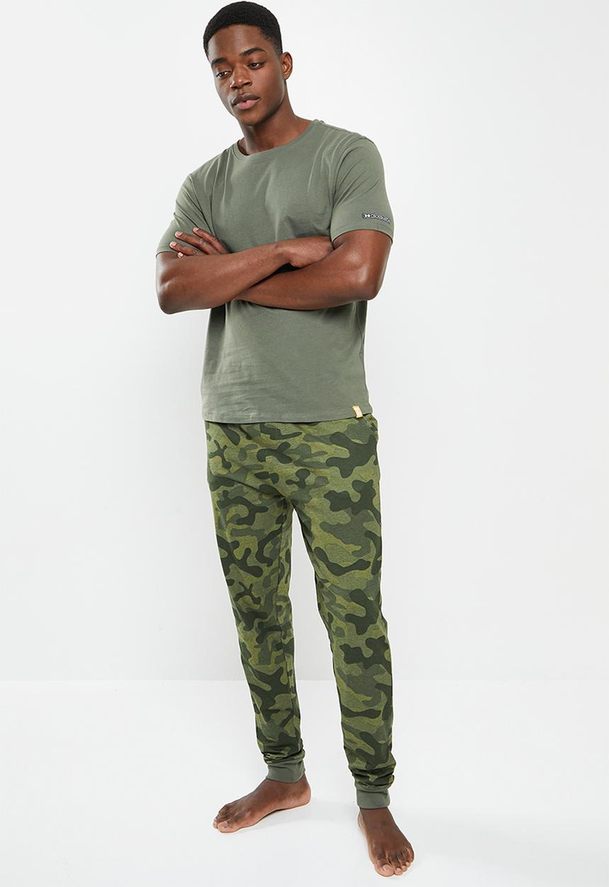 Crosshatch - Combo craft green camo trs set box - green camo