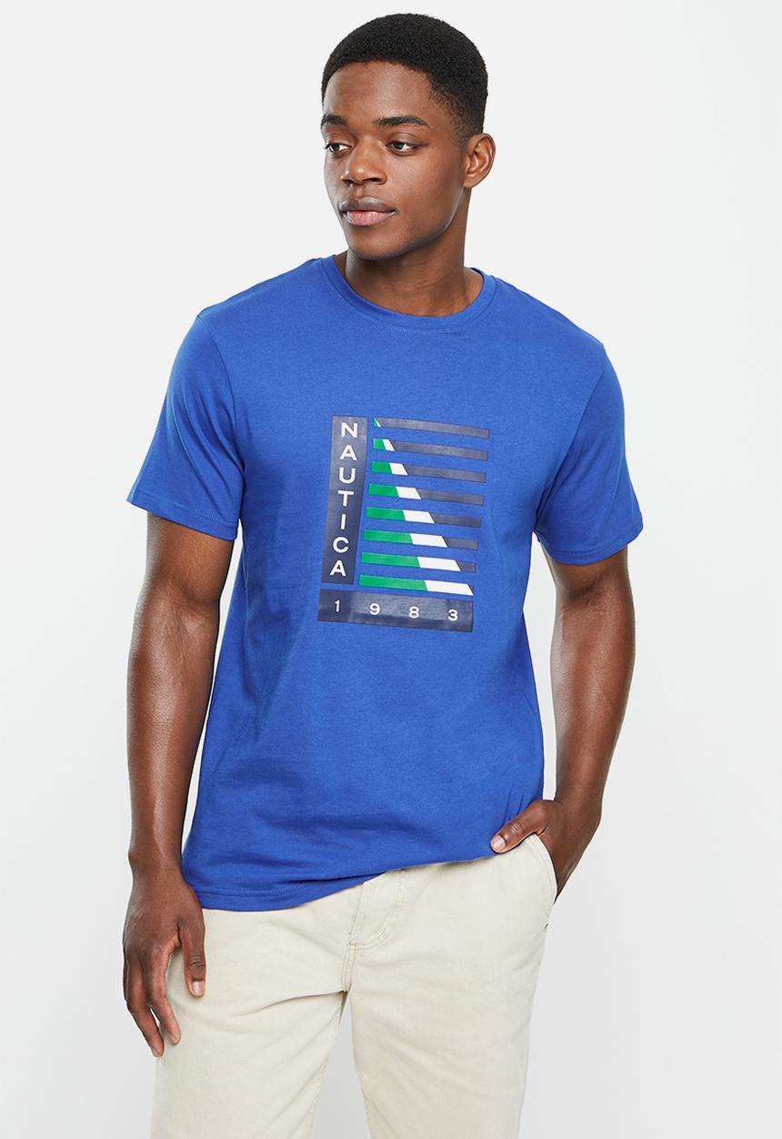 Nautica - Stratus short sleeve T-shirt - cobalt
