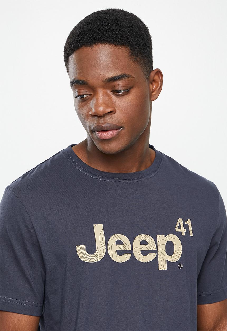 JEEP - Jeep fashion logo tee - true navy