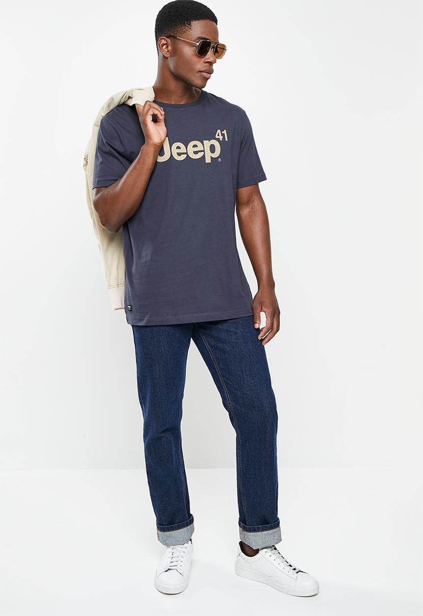 JEEP - Jeep fashion logo tee - true navy