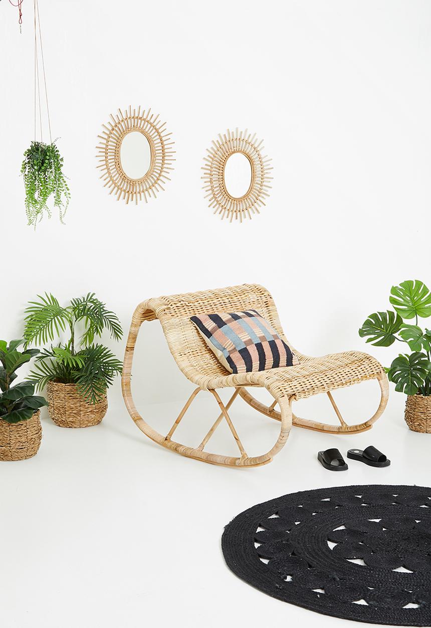 Sixth Floor - Samson outdoor rocking chair - natural