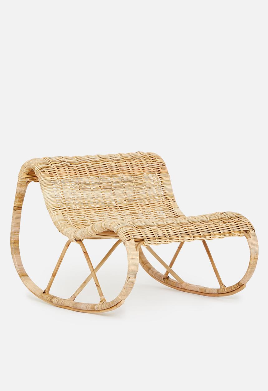 Sixth Floor - Samson outdoor rocking chair - natural
