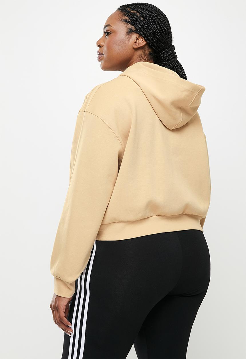 adidas Originals - Plus hooded sweat - magic beige