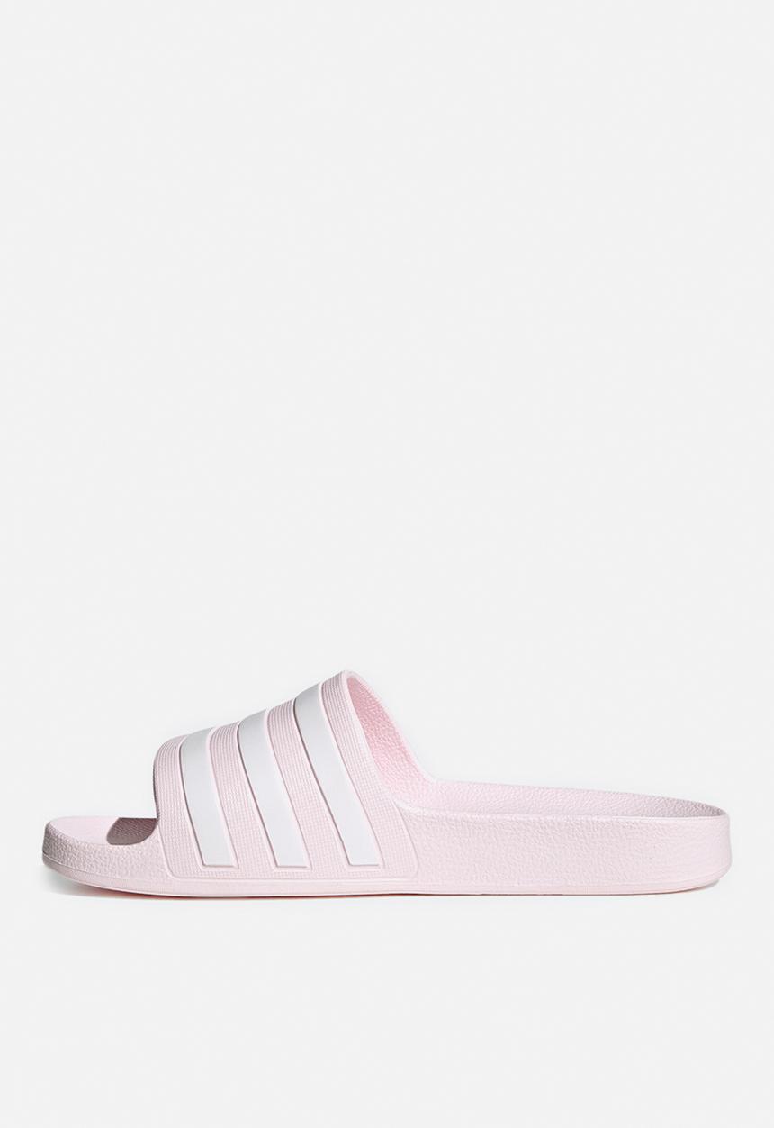adidas Originals - Adilette aqua - almost pink/ftwr white