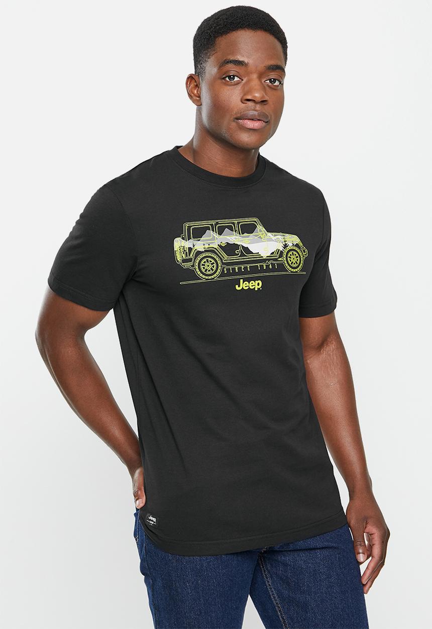 JEEP - Jeep fashion graphics tee - black