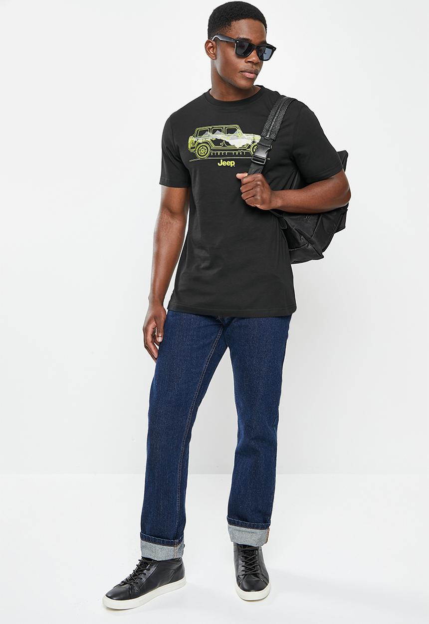 JEEP - Jeep fashion graphics tee - black