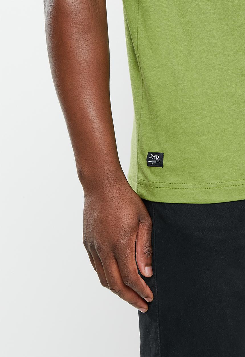 JEEP - Jeep fashion print graphic tees - green wonder