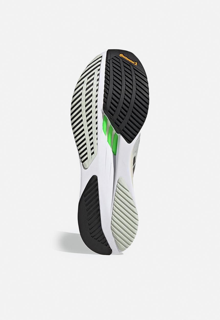 adidas Performance - Adizero boston 11 m - crystal white/night met./linen green