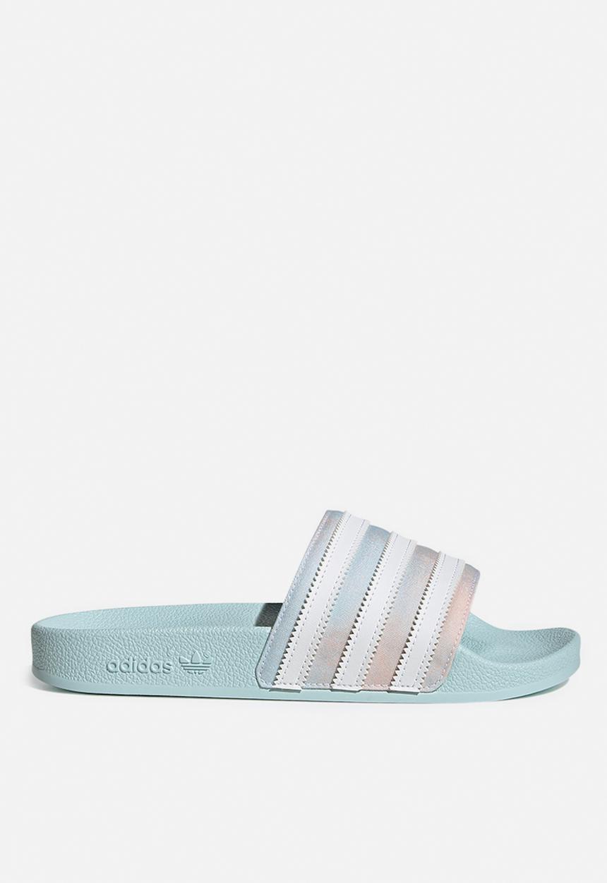 adidas Originals - Adilette w - gy9482 - almost blue/ftwr white/core black
