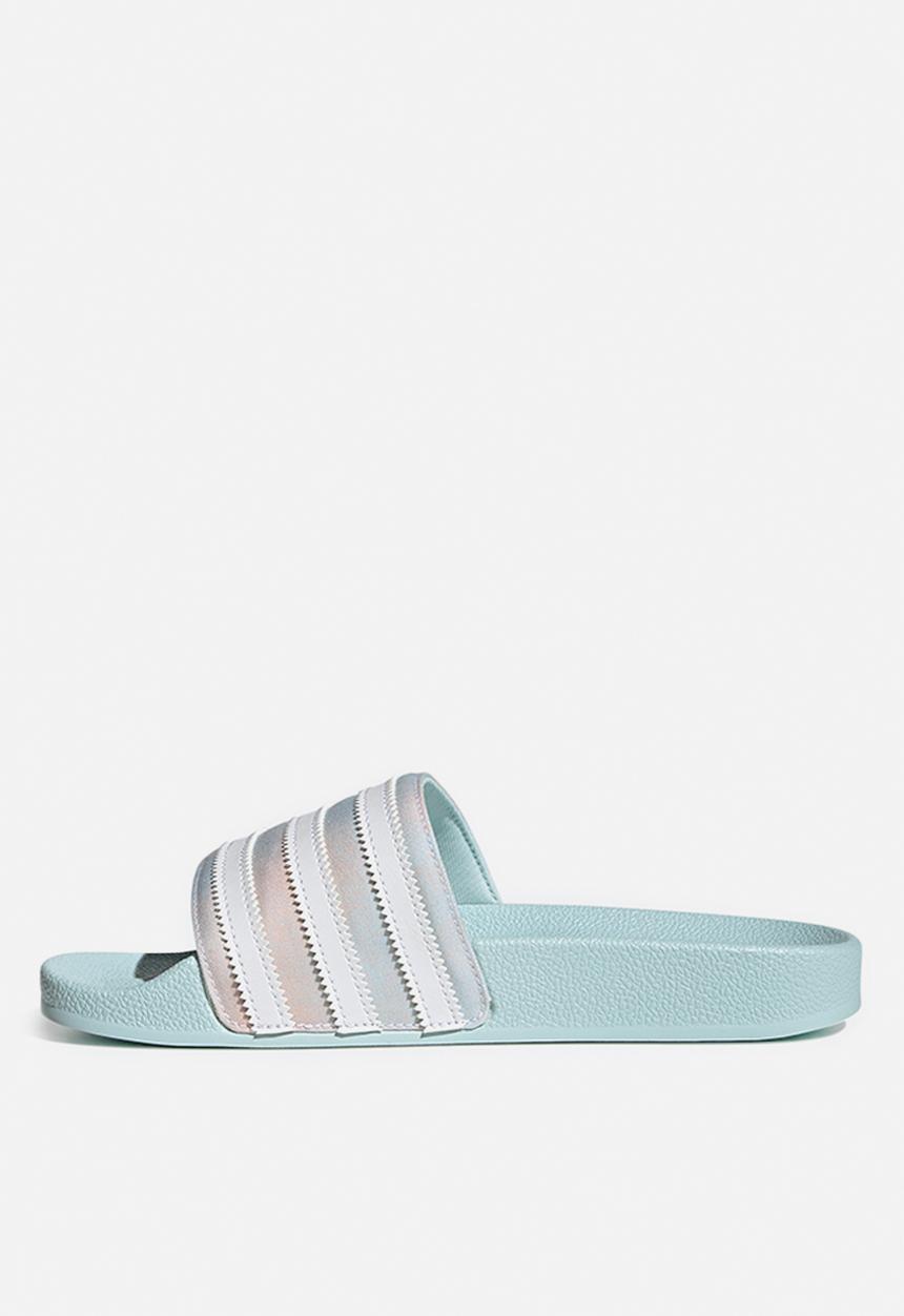 adidas Originals - Adilette w - gy9482 - almost blue/ftwr white/core black