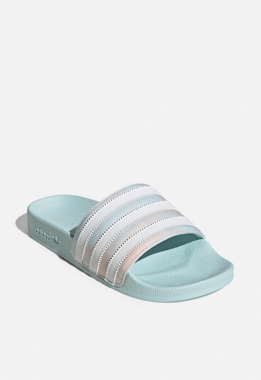 adidas Originals - Adilette w - gy9482 - almost blue/ftwr white/core black