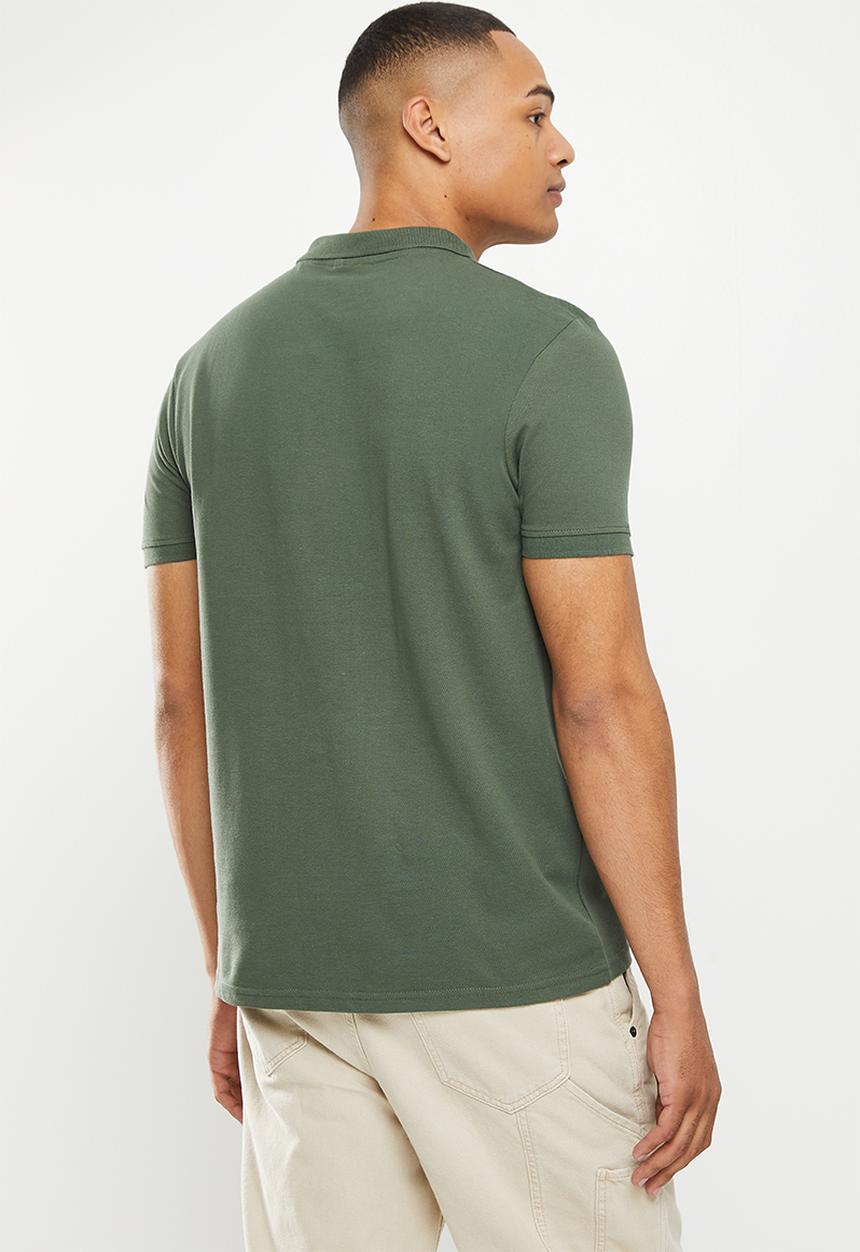 Crosshatch - Pendles polo - deep forest