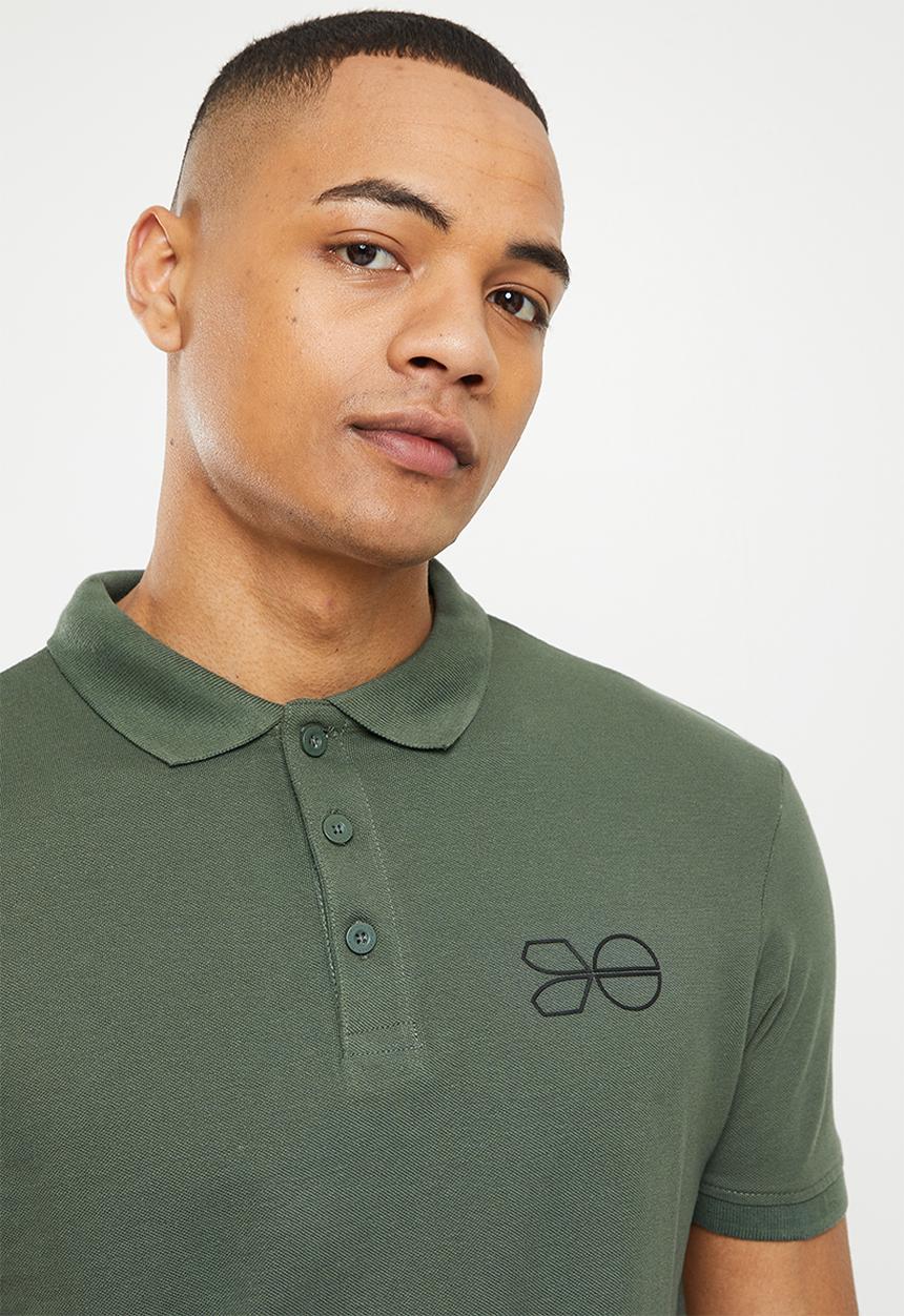 Crosshatch - Pendles polo - deep forest