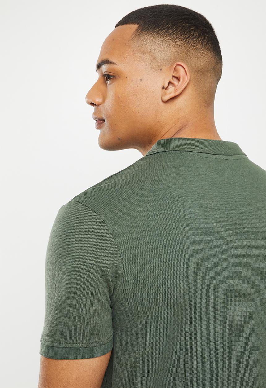 Crosshatch - Pendles polo - deep forest