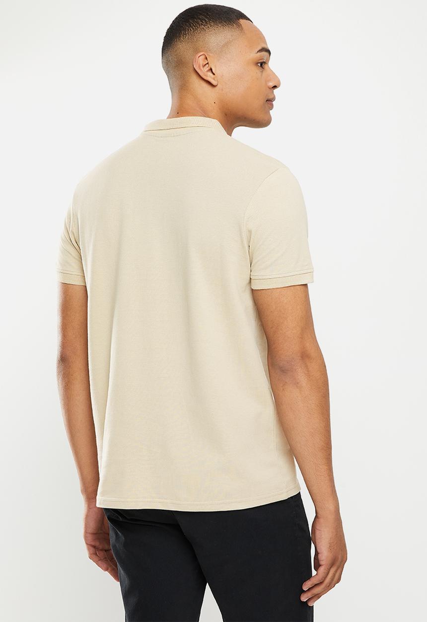 Crosshatch - Pendles polo - stone