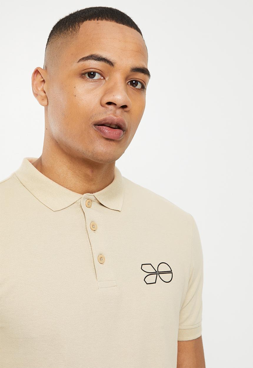 Crosshatch - Pendles polo - stone
