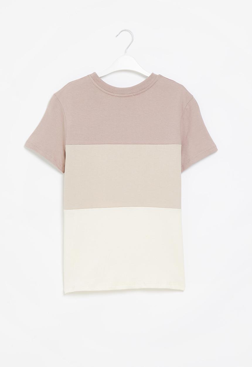 Superbalist - Colour block T-shirt - brown 