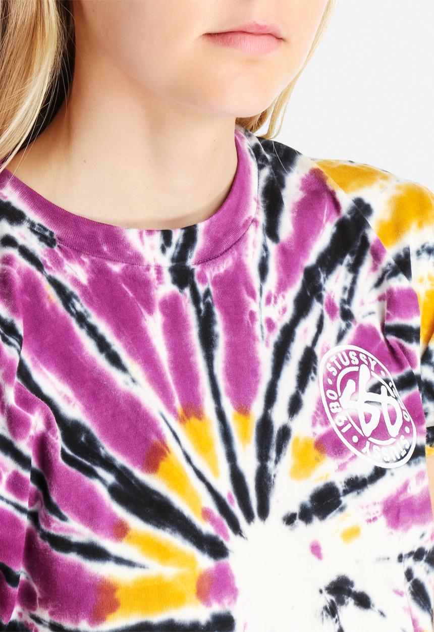 Stussy - Roots Tiedye Crop Tee