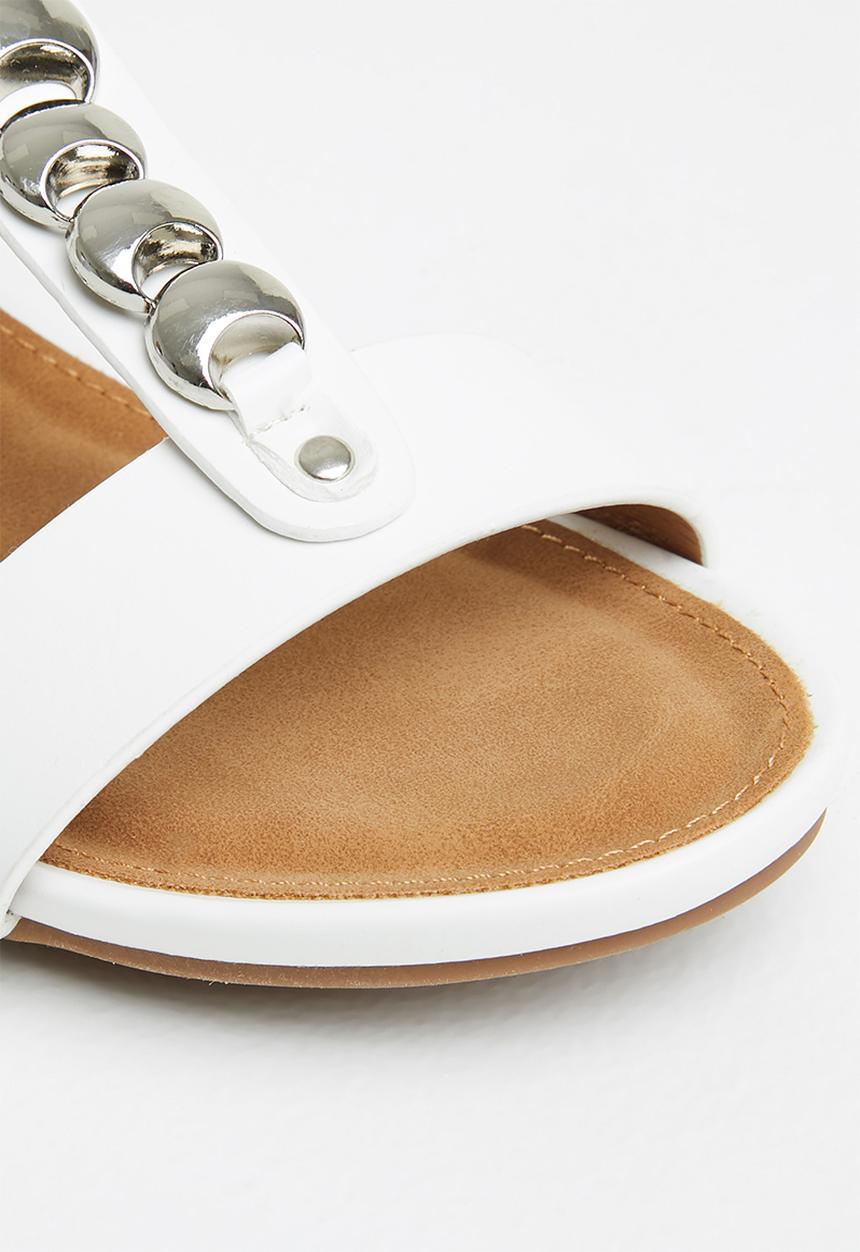 Butterfly Feet - Shani 2 wedge heel - white