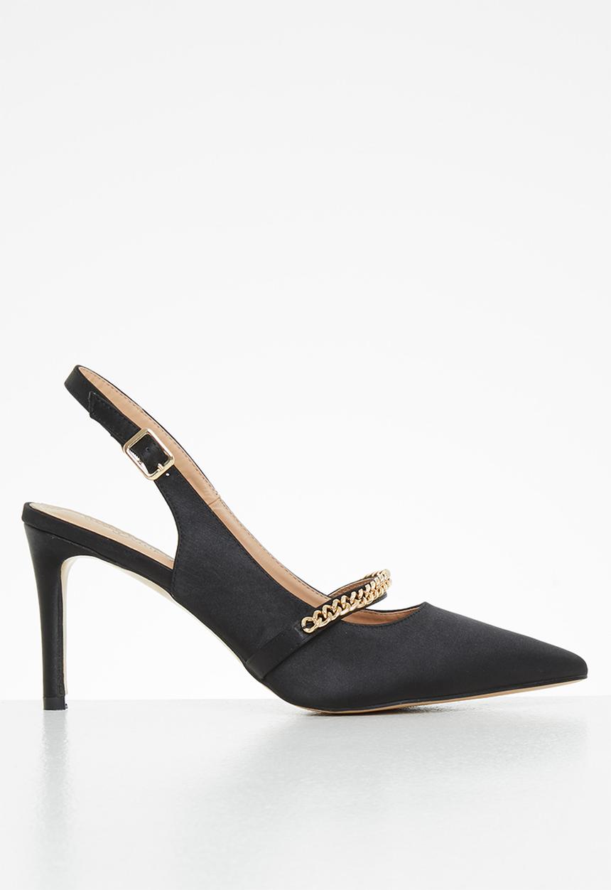 Butterfly Feet - Jody 1 barely there stiletto heel - black