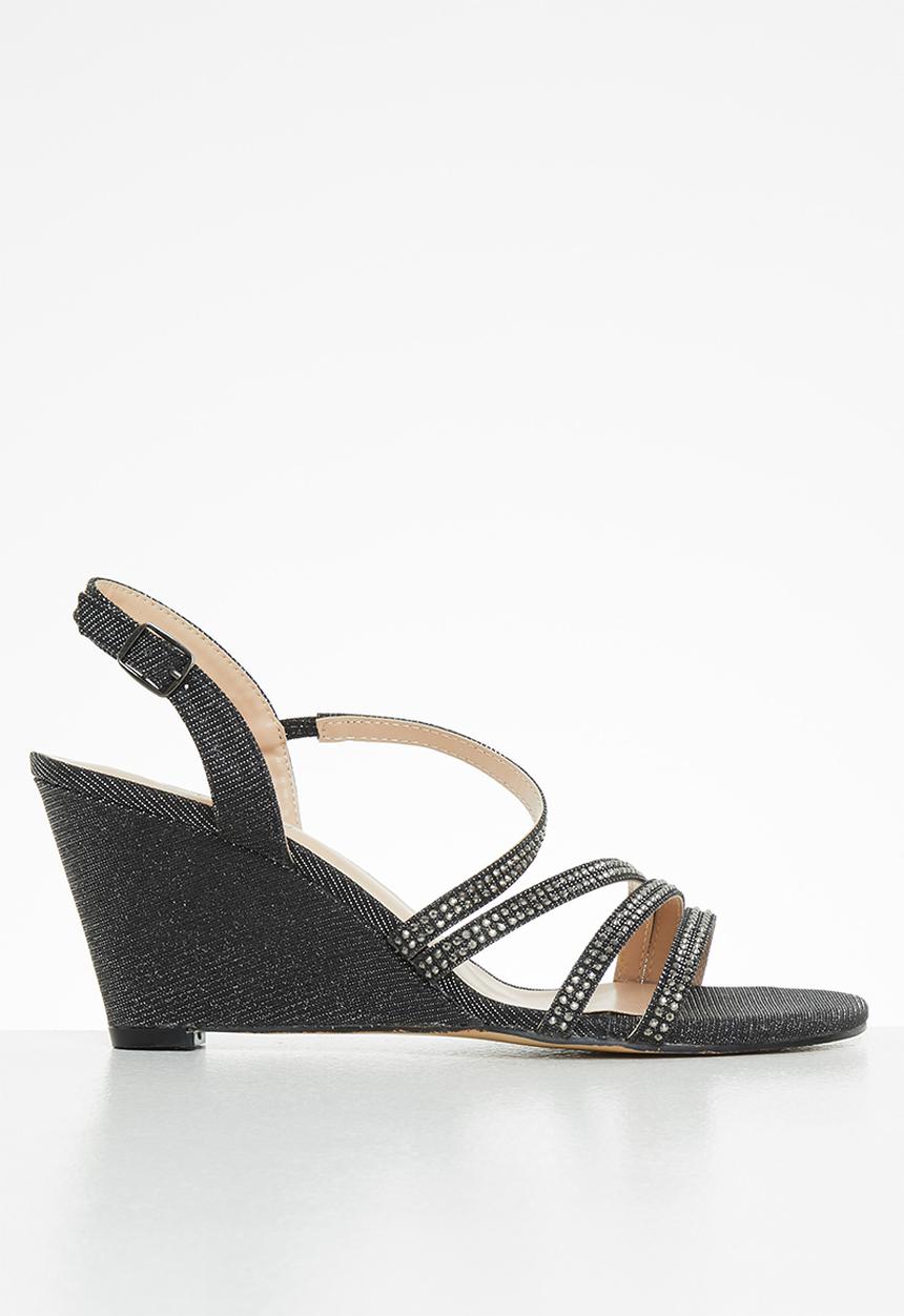 Butterfly Feet - Marly 3 wedge heel - black