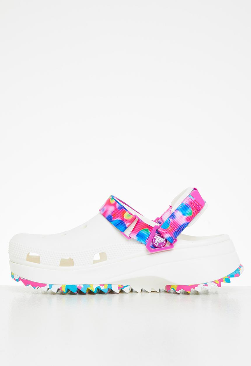 Crocs - Classic hiker solarized clog - white